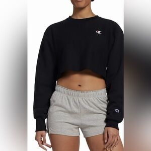 Champion Cropped Crewneck Sweatshirt